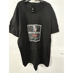 Pete Buttigieg T-Shirt Presidential Campaign - Men's Small - Mayor 2020‎